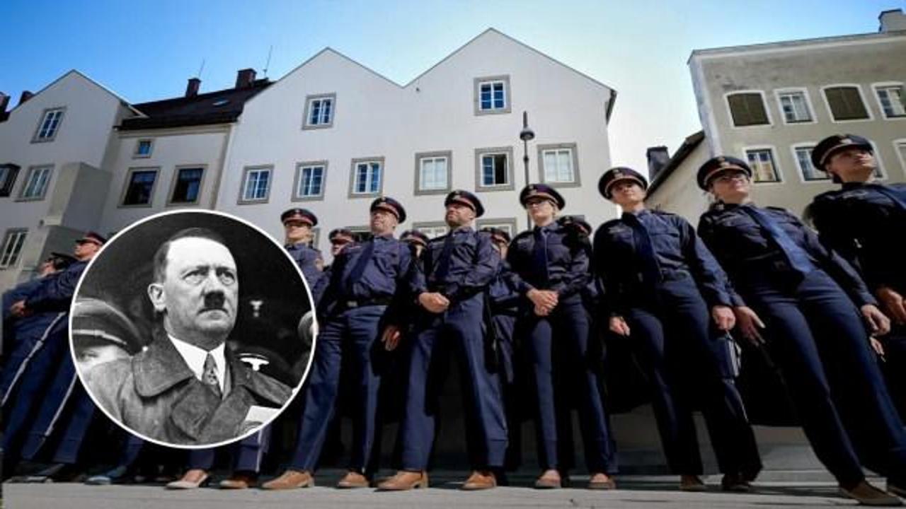 Hitler'in doğduğu ev artık polis karakolu: Neo-Nazi sembolüne son verildi