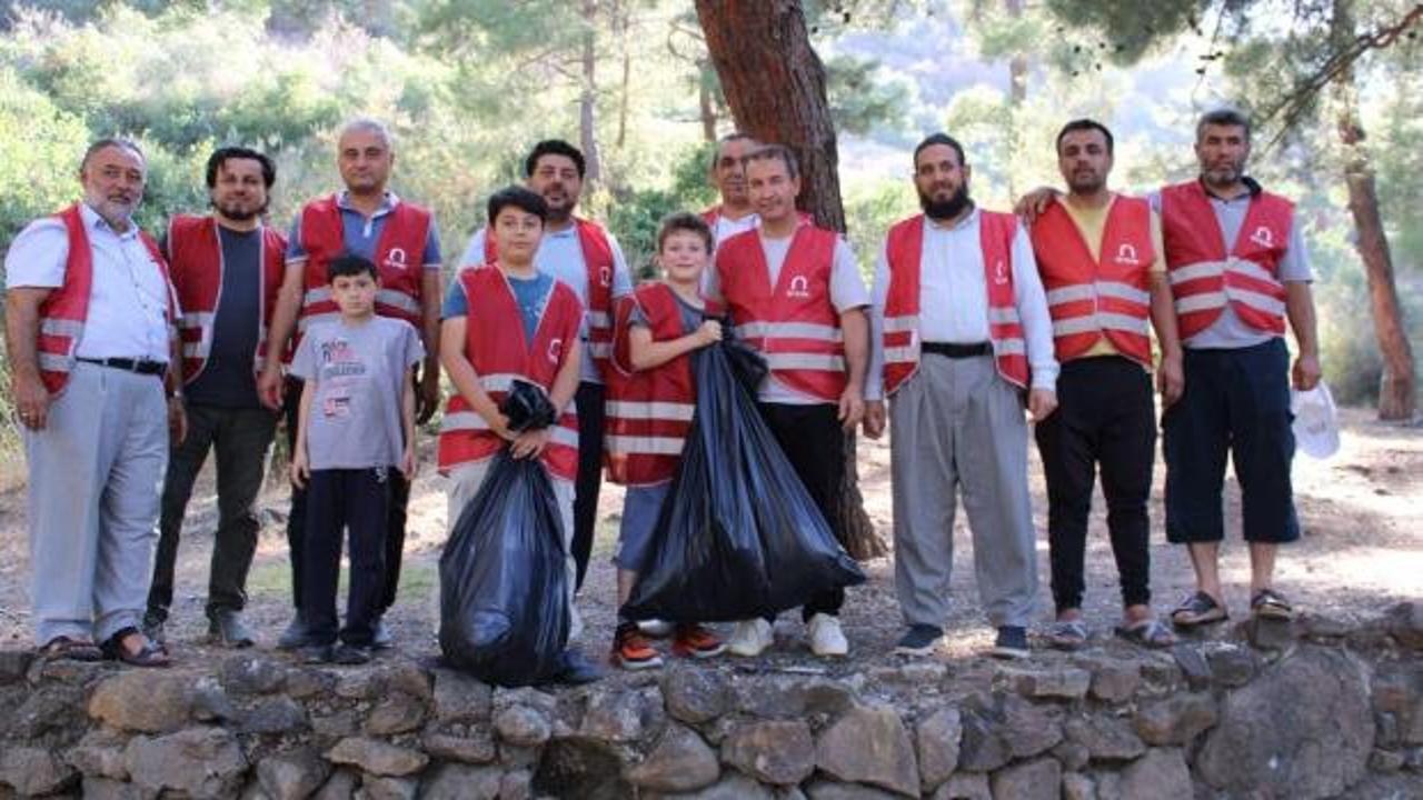 İmam Hatipliler 81 ilde ormanları temizledi: 52 ton atık toplandı
