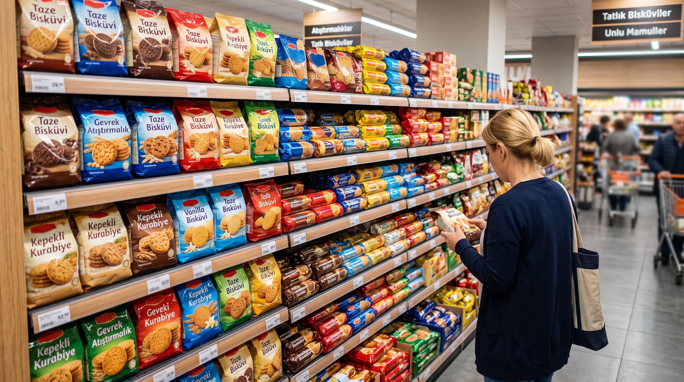 Marketlerde bisküvi satışında yeni dönem başlıyor