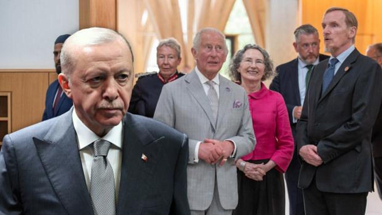Kral Charles'ın tarihi cami ziyareti! Erdoğan'dan anlamlı mesaj
