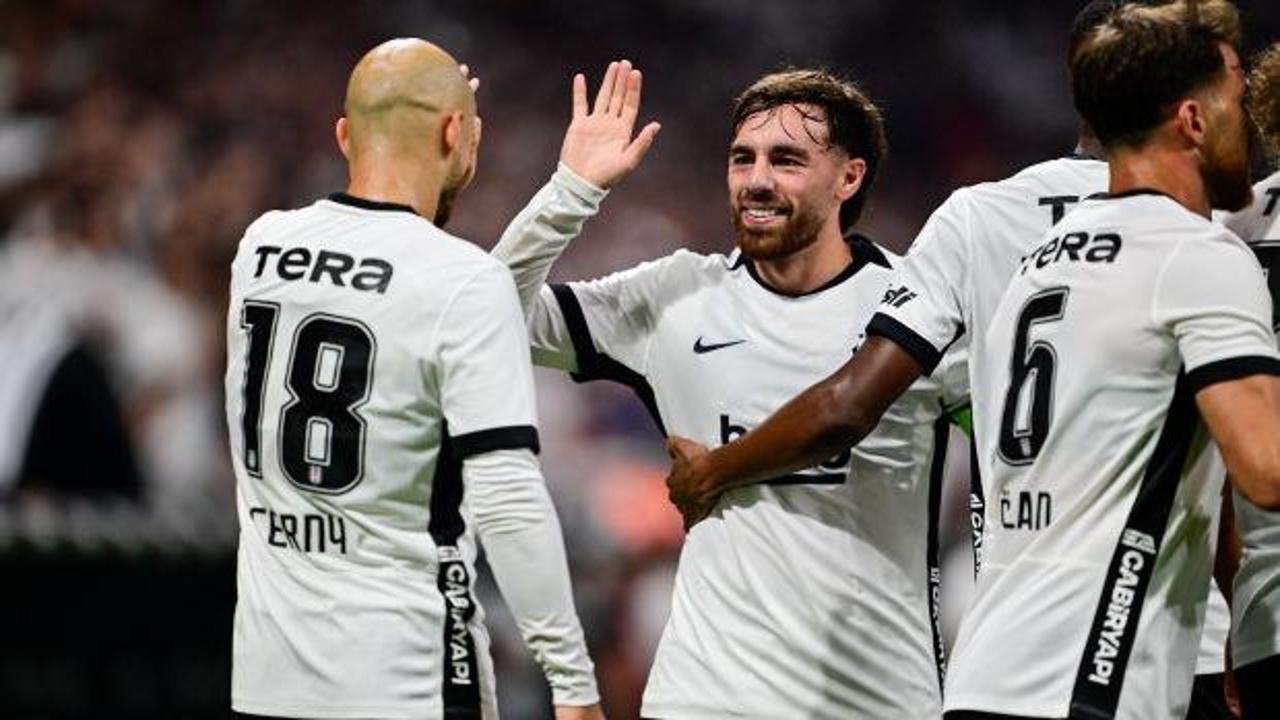 Beşiktaş sezona galibiyetle başladı: Dolmabahçe'de tek gol yeterli oldu
