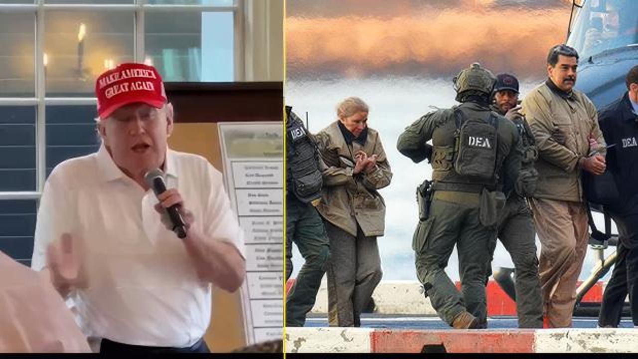 Trump'tan Venezuela ve İran itirafı: 'Yüz milyarlarca dolarlık petrol çıkardık'