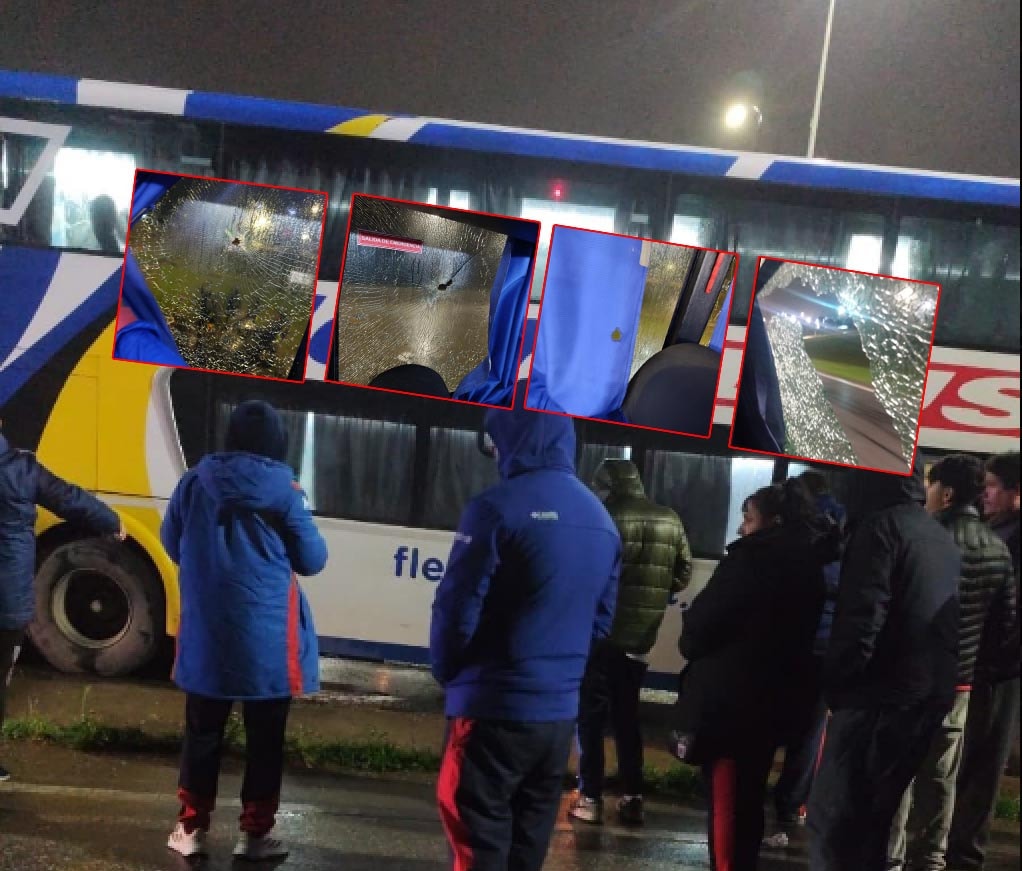Taraftar otobüsüne silahlı saldırı: Galibiyet sevinci kana bulandı