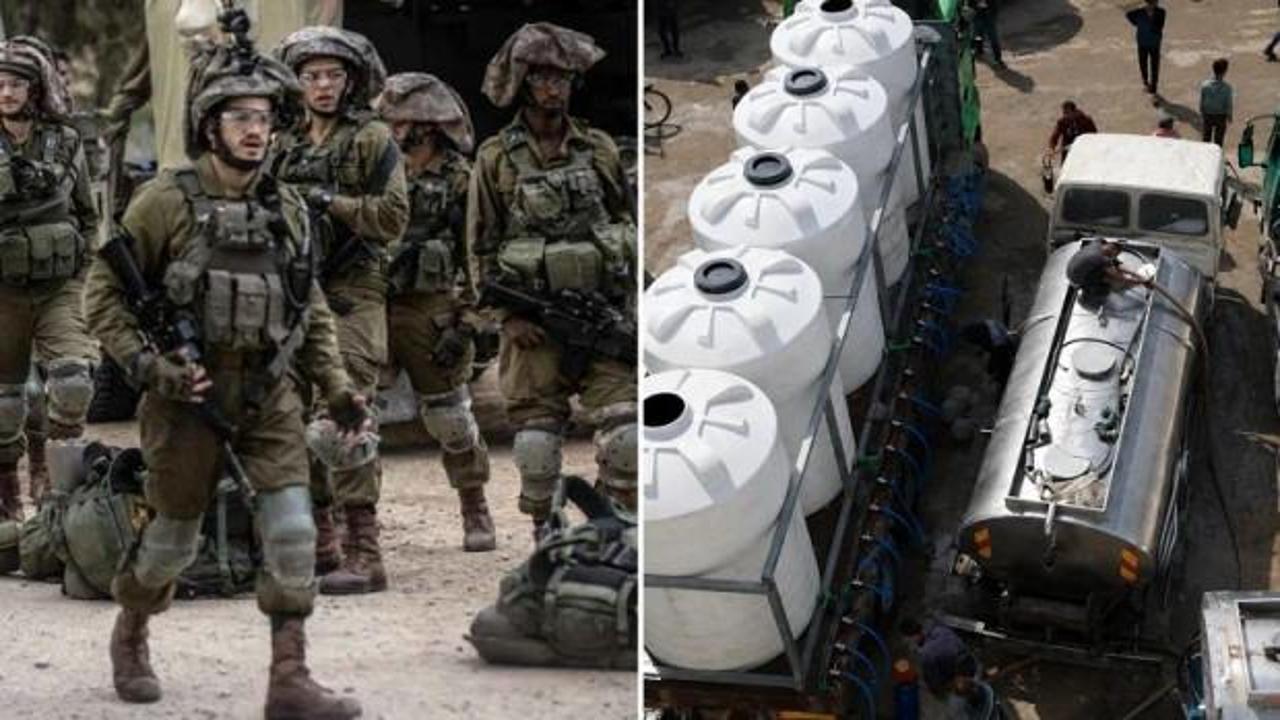İsrail güçleri Kusra'da Filistinli ailelere su tankerlerinin geçişini engelledi