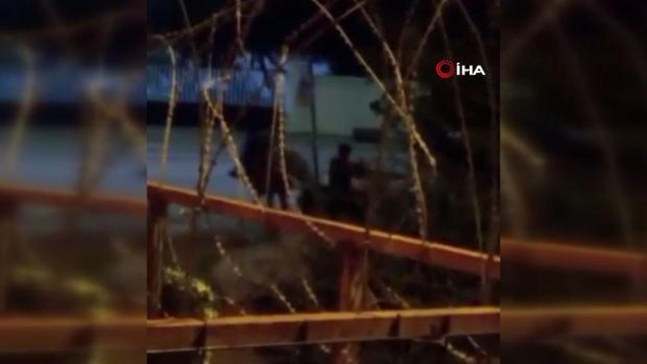 Arnavutköy'de atına dakikalarca işkence eden şahıs güvenlik kameralarına yakalandı