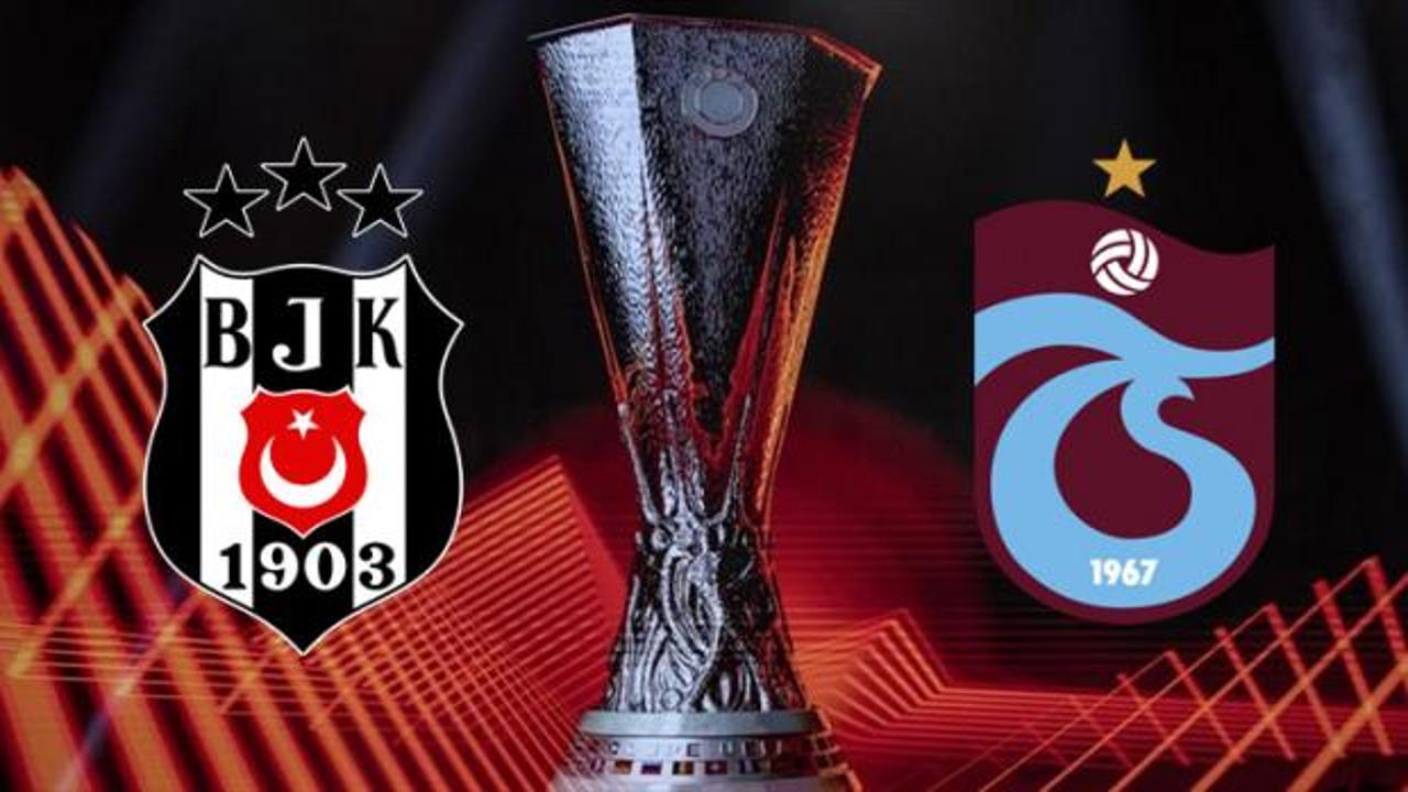 Beşiktaş ve Trabzonspor, Avrupa Ligi play-off turunda sahne alıyor