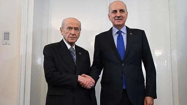Kurtulmuş, Terörsüz Türkiye süreci için siyasi temaslarına başladı: İlk durak Bahçeli