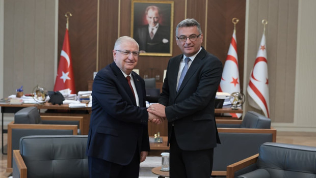 Bakan Güler, Barış Harekatı'nın 52. yıl dönümü için KKTC yolunda
