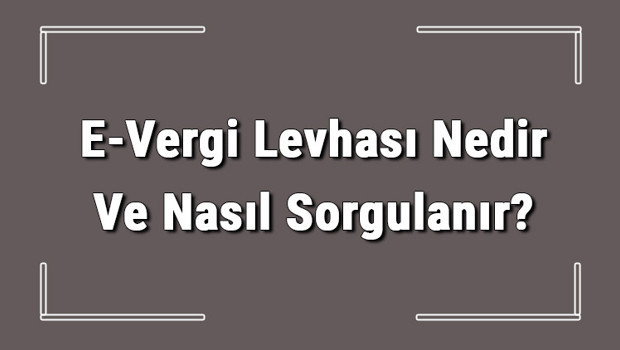 E-Vergi Levhası: İşletmeler İçin Dijital Vergi Belgesinin Sorgulama Rehberi