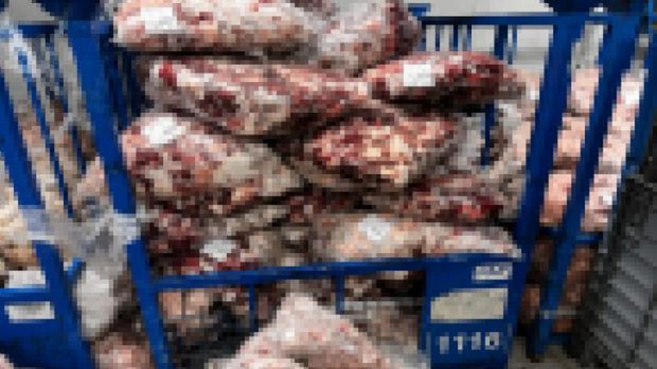 Kırklareli'nde skandal: 4 ton 652 kilo et bozulmak üzereyken yakalandı