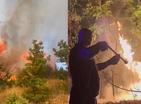 Kosova'da Orman Yangını 7 Saat Sonra Kontrol Altına Alındı