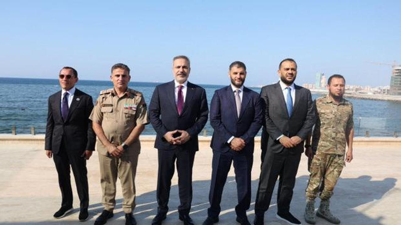 Bakan Fidan'dan Libya'da kritik diplomasi trafiği