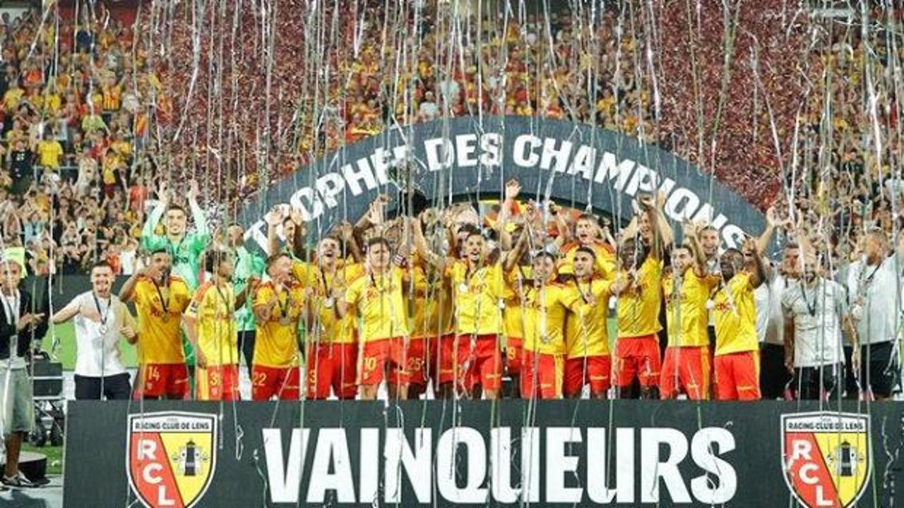PSG'ye tarihi şok! Fransa Süper Kupası'nı Lens kaptı