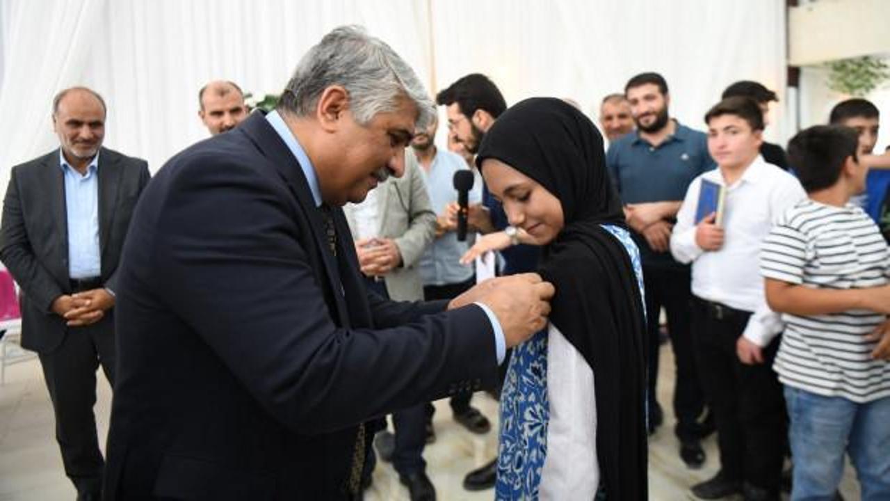 Malatya'da Yaz Kur'an Kursları yarışmasında öğrenciler hünerlerini sergiledi