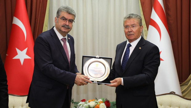 TBMM Heyeti KKTC'de Başbakan Üstel ile Görüştü