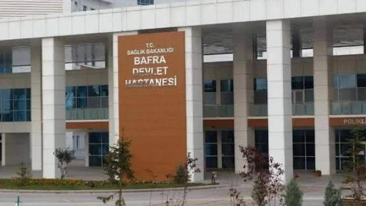 Samsun'un Bafra ilçesinde hastane yemeği faciası: 50 kişi zehirlendi