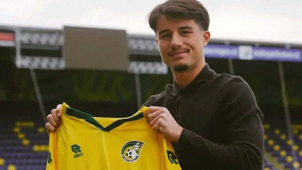 Genç yıldız Baran Yılmaz Fortuna Sittard ile profesyonel sözleşme imzaladı: 'A Milli Takım formasını giymek istiyorum'