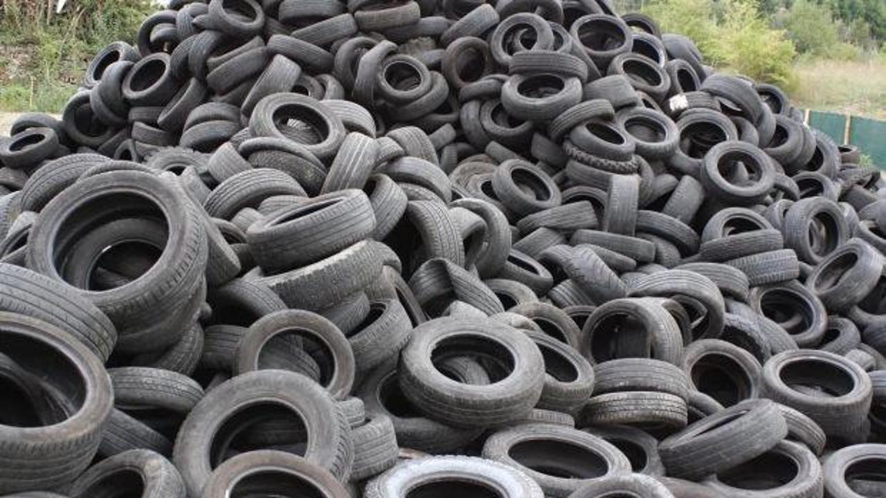Ömrünü tamamlayan lastikler için yeni toplama dönemi başladı