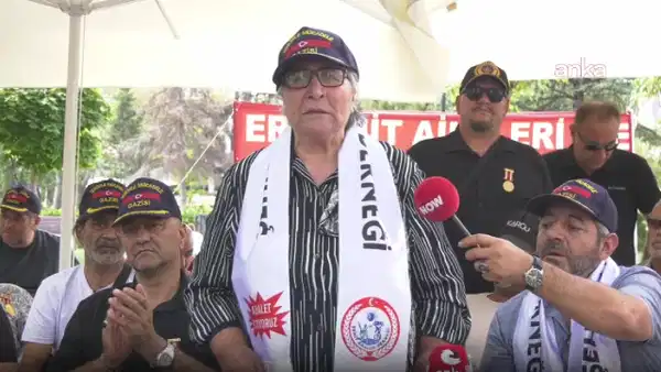 Şehit aileleri ve gazilerden Güvenpark'ta dikkat çeken eylem: 'Hakkımızı söke söke alacağız'