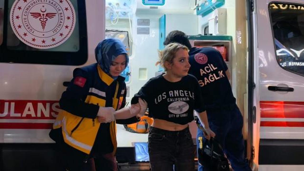 Bursa'nın İnegöl ilçesinde ışıklı kavşakta zincirleme kaza: 5 kişi yaralandı