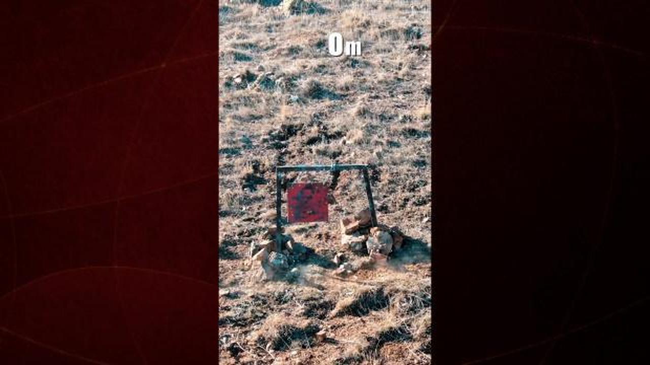 JÖAK'ın Keskin Nişancılarından 950 Metreden Muhteşem Atış