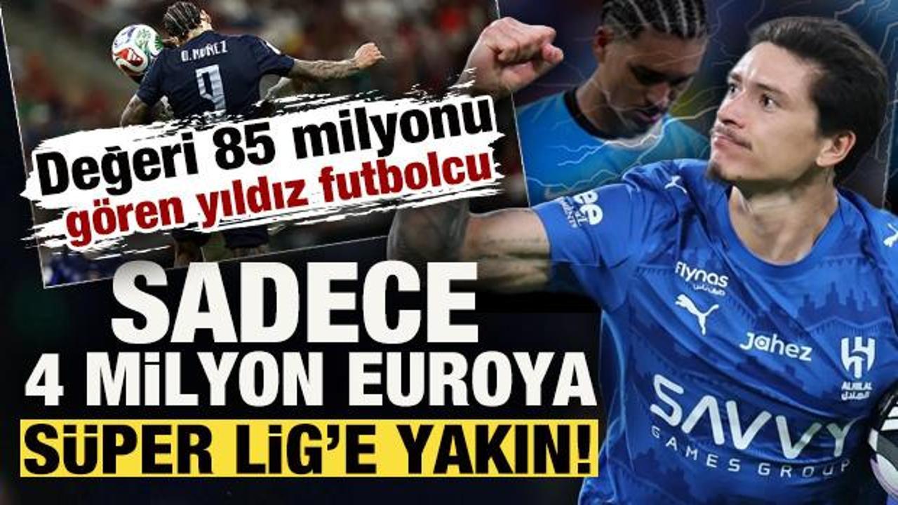Beşiktaş, Darwin Nunez'i kiralık olarak kadrosuna katmaya çok yakın