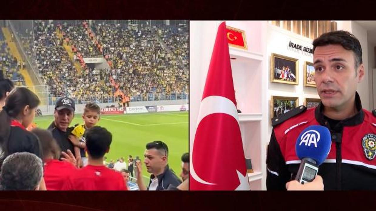 Fenerbahçeli çocuğu holiganların elinden komiser kurtardı: 'Çocuğu alıp güvenli alana götürdüm'