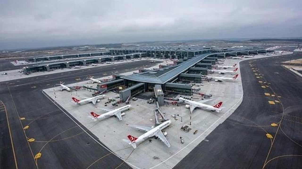 İstanbul Havalimanı, günlük 1623 uçuşla Avrupa'nın zirvesine yerleşti