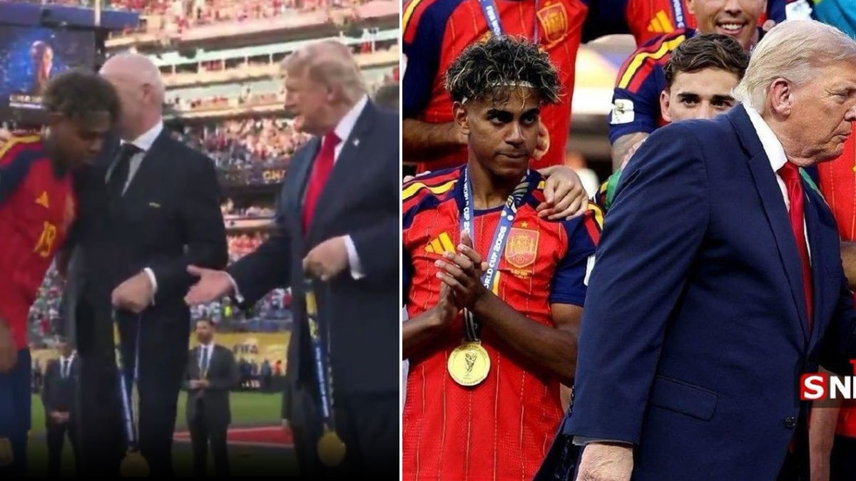Barcelona yıldızı Yamal'ın Trump'a yönelik hareketi tartışma yarattı