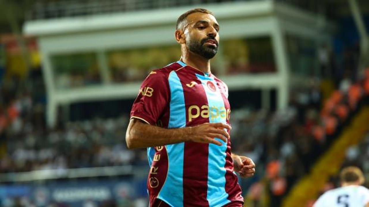 Muhammed Salah, Trabzonspor formasıyla Süper Lig'de ilk maçına çıktı