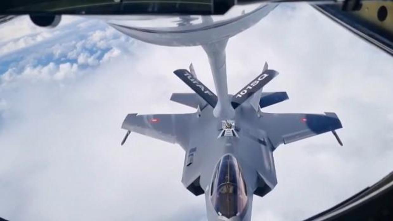 Türk Hava Kuvvetleri'nden NATO Görevinde Başarılı Yakıt İkmali