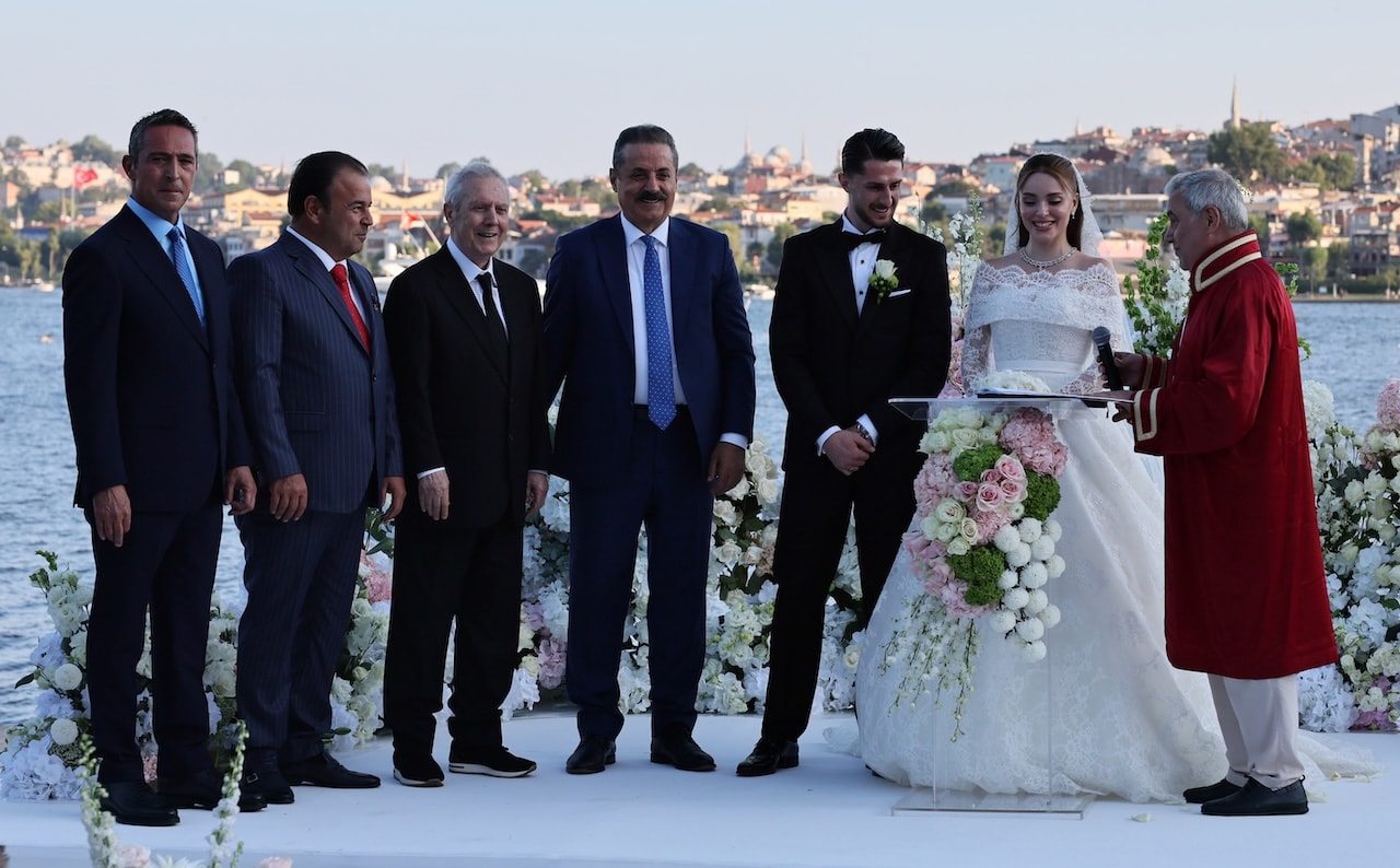 Aziz Yıldırım ve Ali Koç aynı düğünde! Sadettin Saran sürprizi