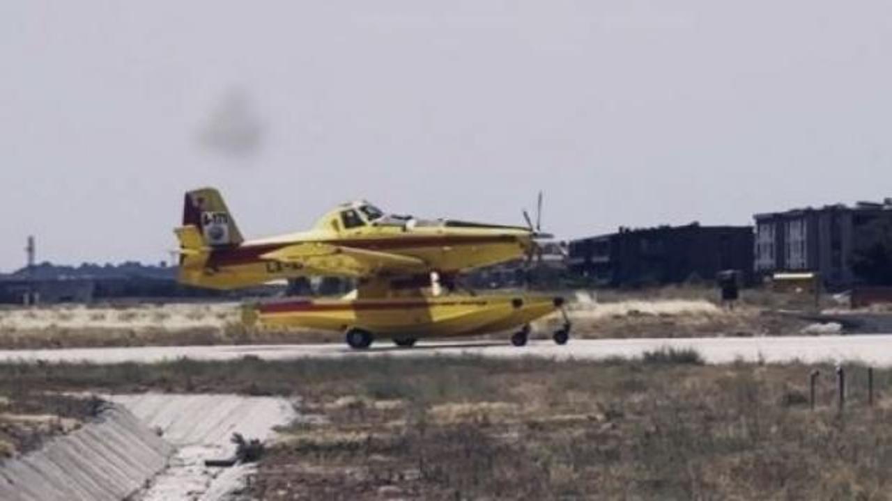 İspanya ve Fransa'daki yangın söndürme görevini tamamlayan 4 Türk uçağı yurda döndü