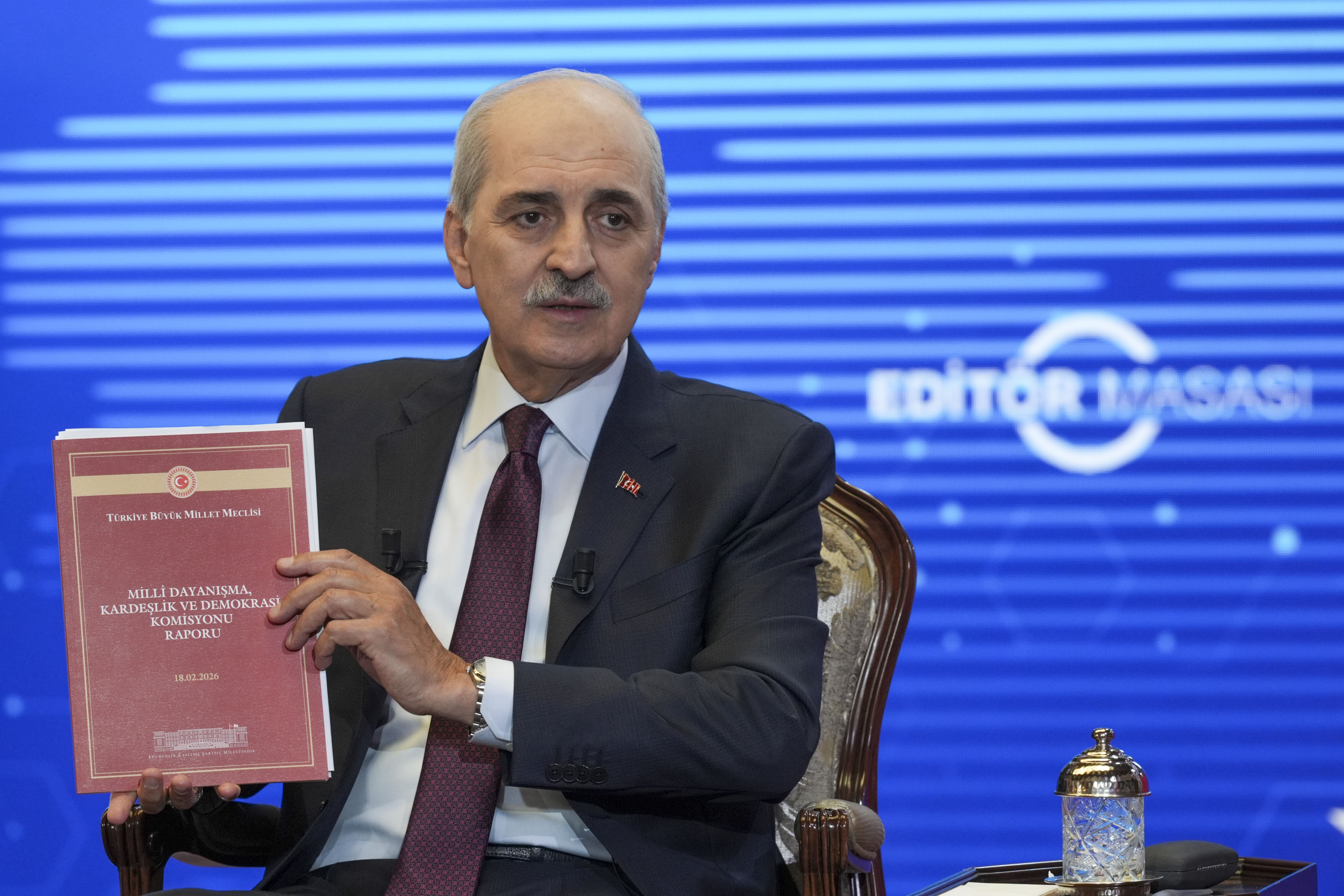 Kurtulmuş'tan kritik açıklama: İmralı dahil örgütün üst düzey isimleri yasadan yararlanamayacak