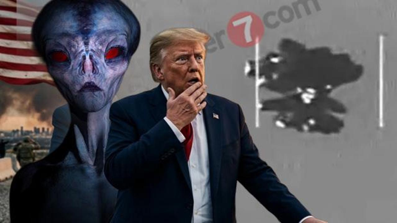İnsanlardan UFO'ları saklıyorlar diyerek açıkladı! Trump biliyor: Yeni bir sayfa açabilir!