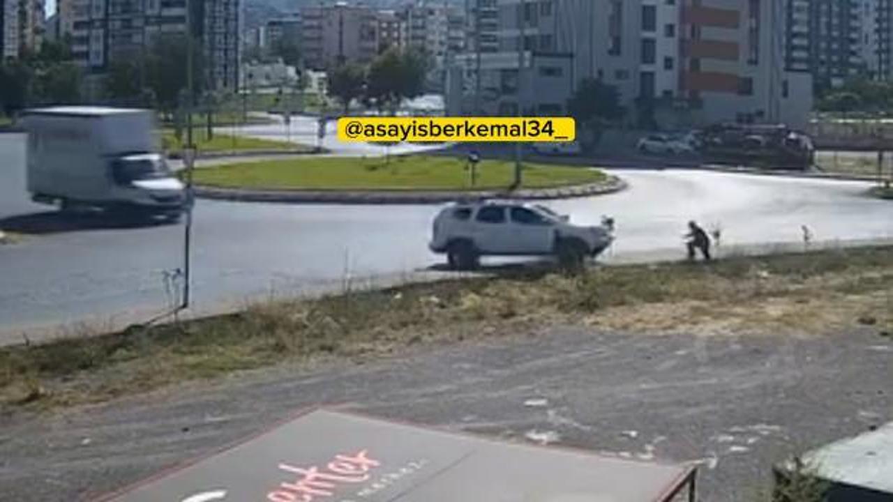 Kayseri'de feci kaza: Kontrolden çıkan araç kaldırımdaki yaşlı adama çarptı