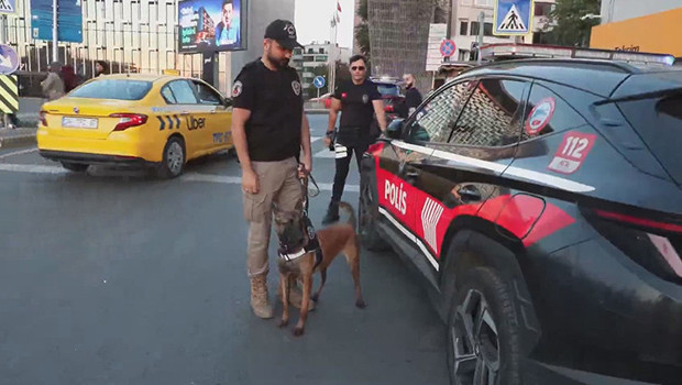 İstanbul genelinde helikopter destekli 'Huzur İstanbul' uygulaması: Taksim'de GBT denetimi