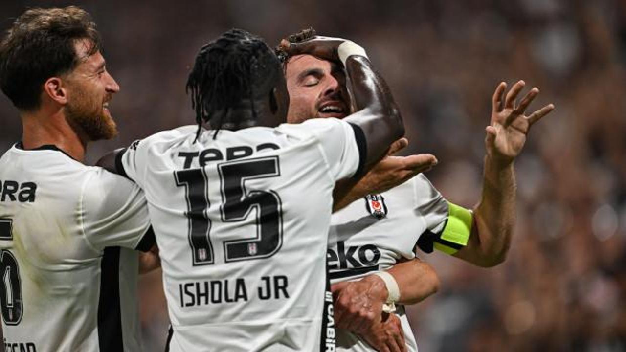 Beşiktaş, yeni sezona Avrupa'da galibiyetle 'merhaba' dedi