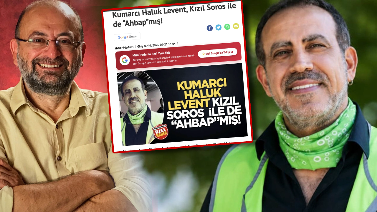 Yeni Akit'in hedefinde bu kez Haluk Levent vardı: Sosyal medyada büyük tepki çekti