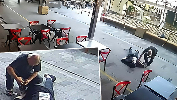 Muğla'da şok eden görüntüler: Fenalaşan genci soyan kişi tutuklandı