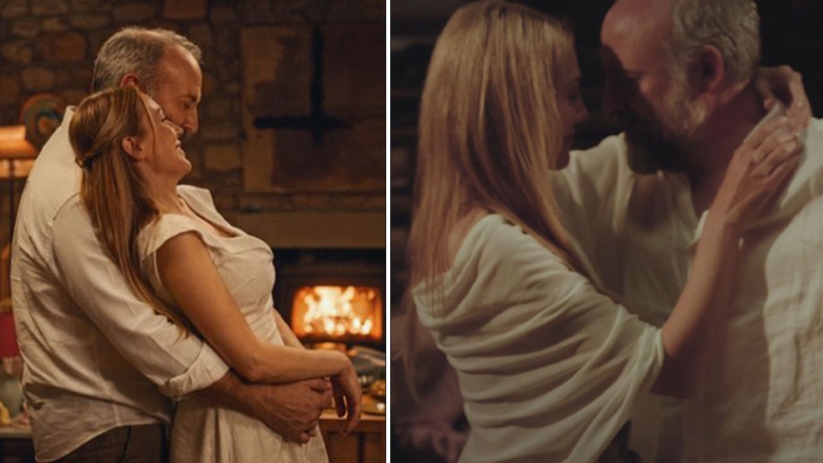 Meryem Uzerli ve Halit Ergenç yıllar sonra aynı filmde bir araya geldi: Romantik sirtakileri olay oldu
