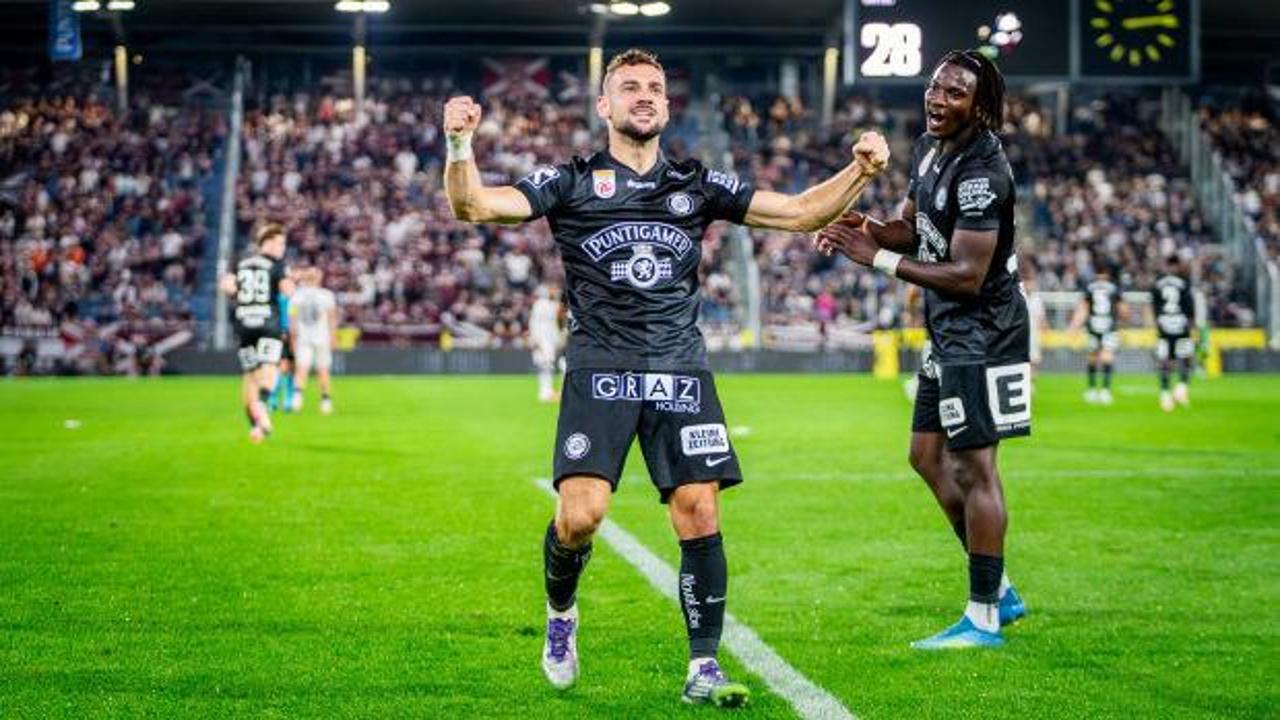 Fenerbahçe'nin muhtemel rakibi Sturm Graz'dan farklı galibiyet