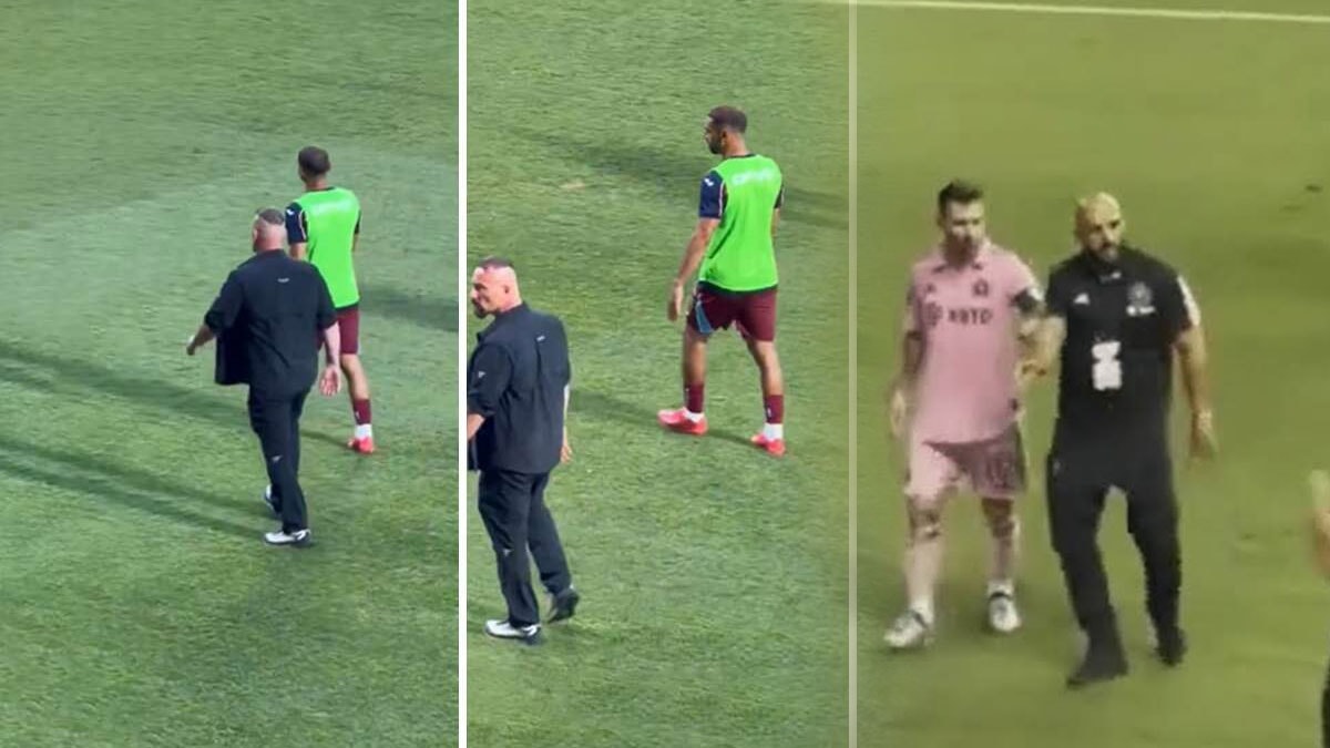 Süper Lig'in yeni transferi Salah, sahaya Messi tarzı giriş yaptı: Yanından ayrılmayan koruması dikkat çekti