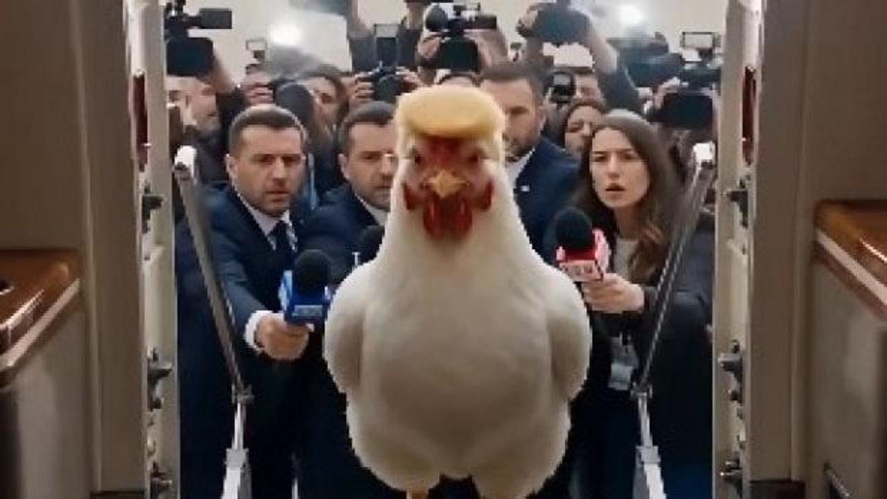 İran medyasından Trump'a 'korkak tavuk' animasyonu: ABD Başkanı'nın Türkiye ziyareti sonrası viral oldu