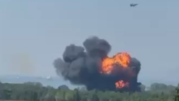 Yalova'da Eğitim Uçuşunda F-16 Düştü: Pilot Fırlatma Koltukuyla Kurtuldu