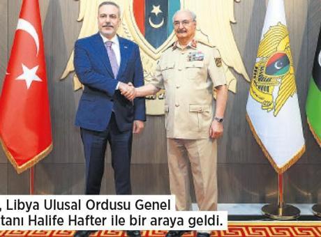 Bakan Fidan, Libya temaslarının ardından Mısır'a gidiyor