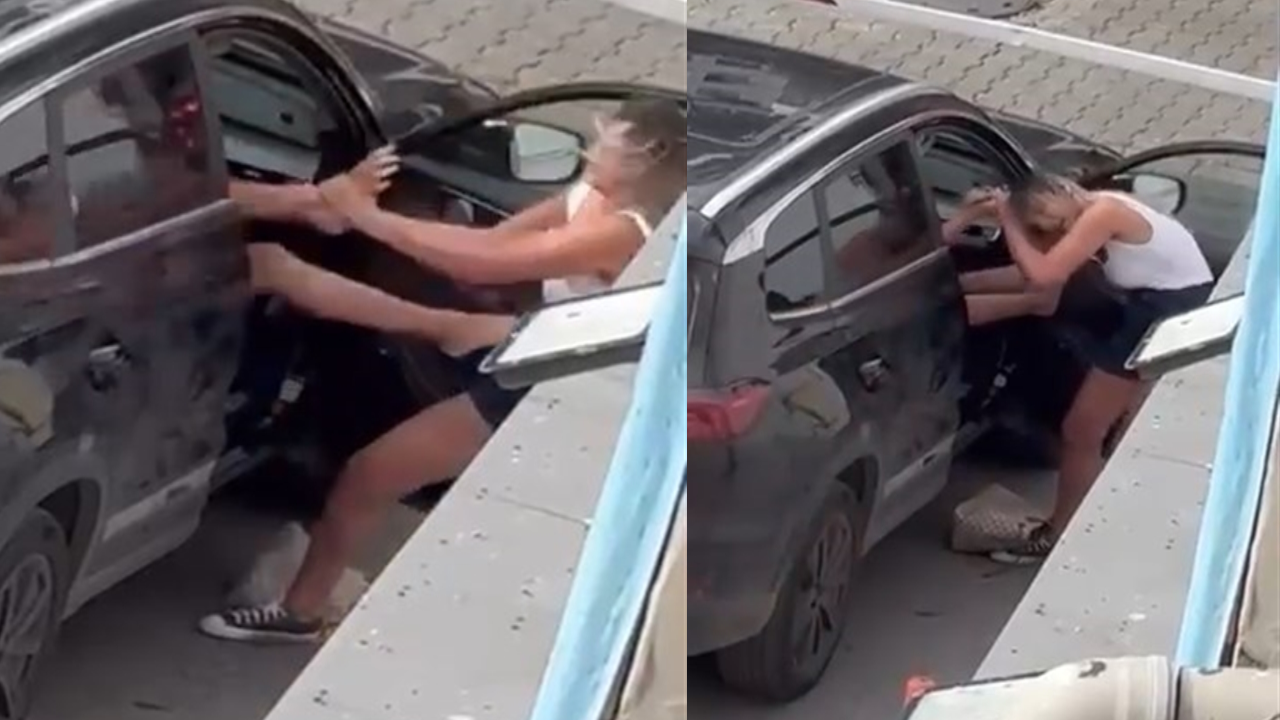 Kadıköy'de iki kadın arasındaki kavga erkeklerin müdahalesiyle son bulamadı