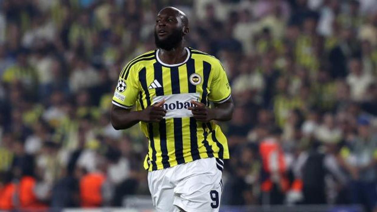 Lukaku, Fenerbahçe formasıyla sahne aldı: Lyon maçında ilk dakikalar