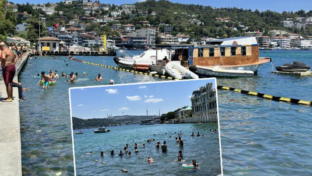 İstanbul'da sıcaklar bunaltıyor: Bebek Sahili'nde Antalya yoğunluğu yaşandı