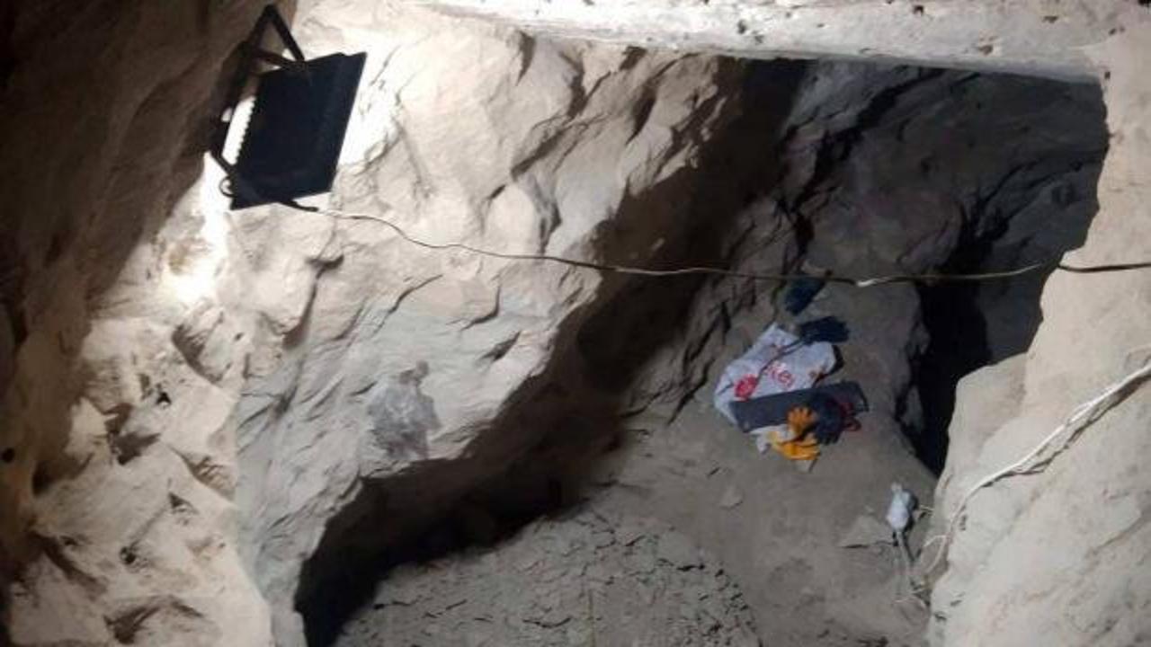 Gaziantep'te 'Salak Milyoner' filmi gerçeğe döndü: Evin altında metrelerce define çukuru açtılar